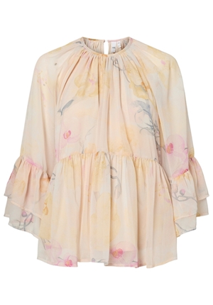 Blusar/Skjortor - Yasblomina ¾ top – Afterglow/blomina Blusar/Skjortor - Yasblomina ¾ top – Afterglow/blomina